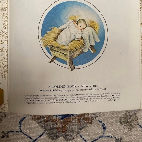 A Little Golden Book The Christmas Story Eloise Wilkin 1952 - Picture 5 of 5